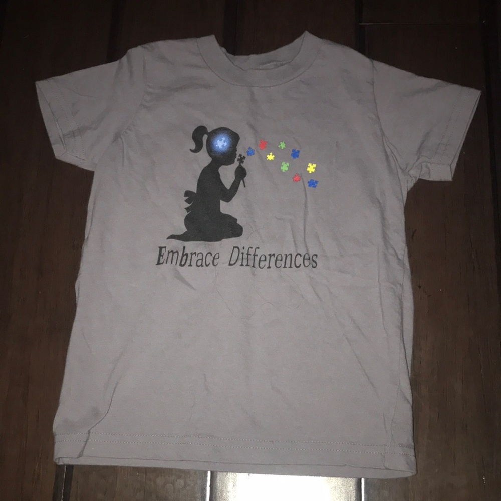 Autism awareness tee shirt